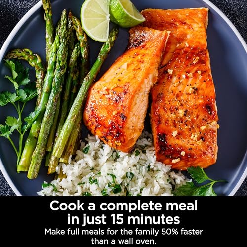 Ninja SFP701 Combi All-in-One Multicooker Oven Air Fryer Complete Meals in 15 Mins 14-in-1 Functions Bake Roast Slow Coo